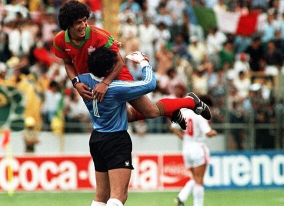المغرب البرتغال في مكسيكو 1986